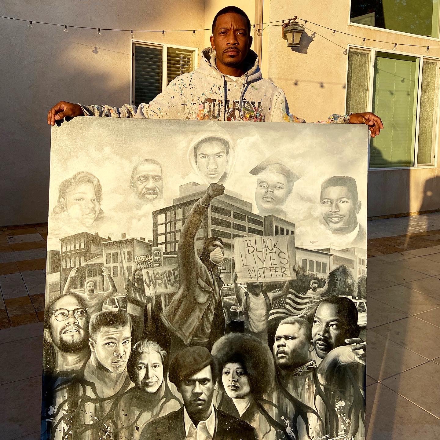 "Revolutionary Roots" Painting