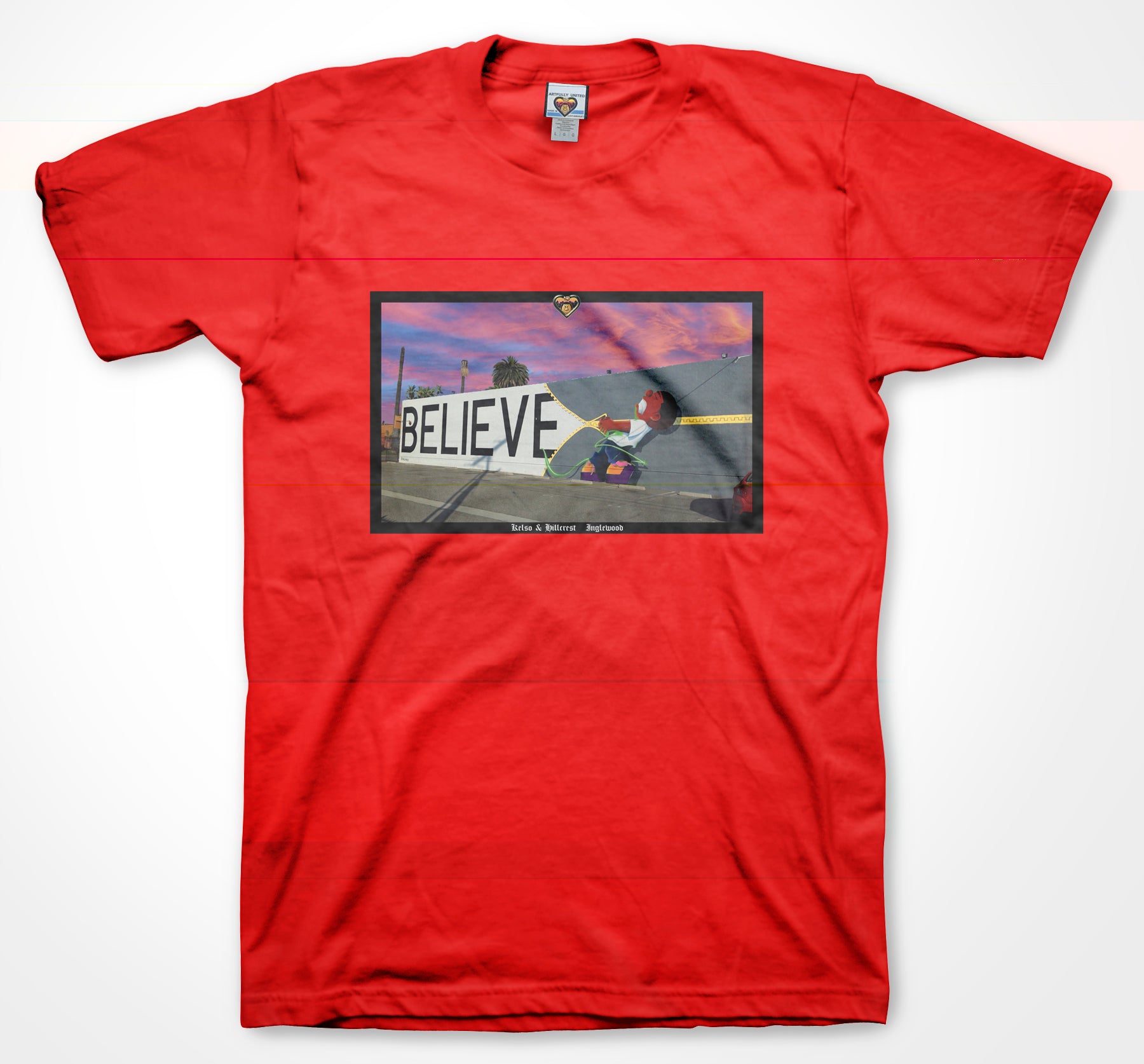 Artfully United "Believe" T Shirt