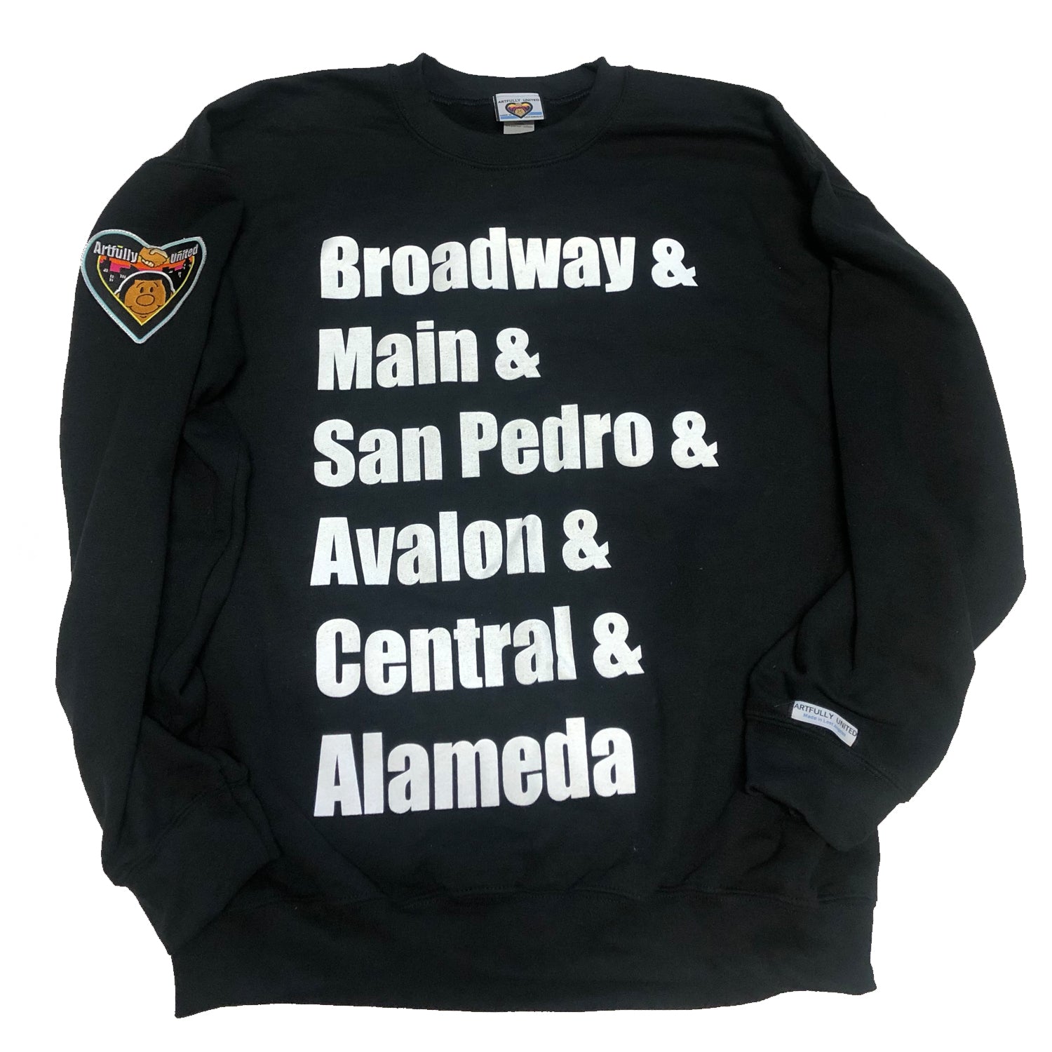 Artfully United "Eastside" Crewneck Sweater