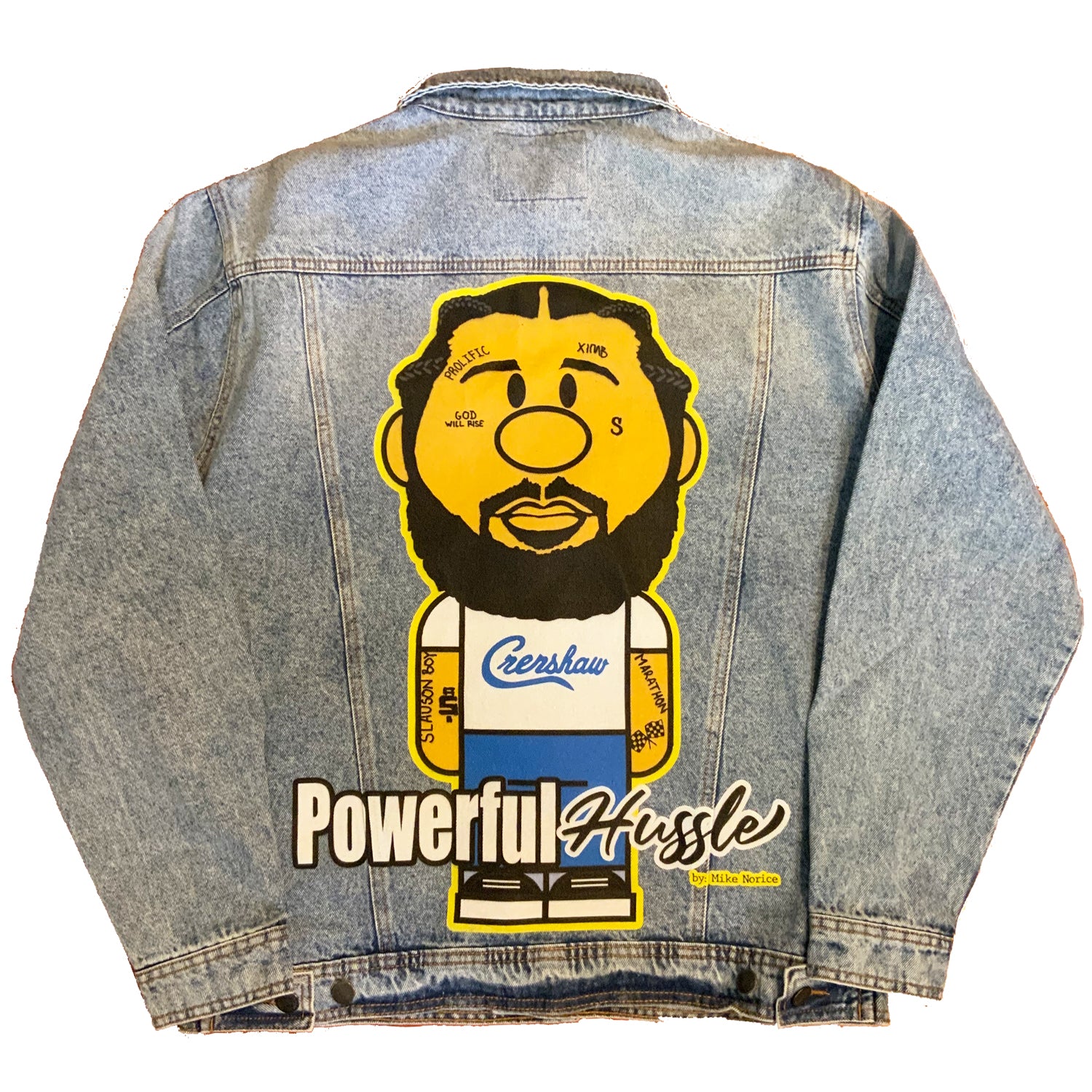 Powerful Hussle Jean Jacket