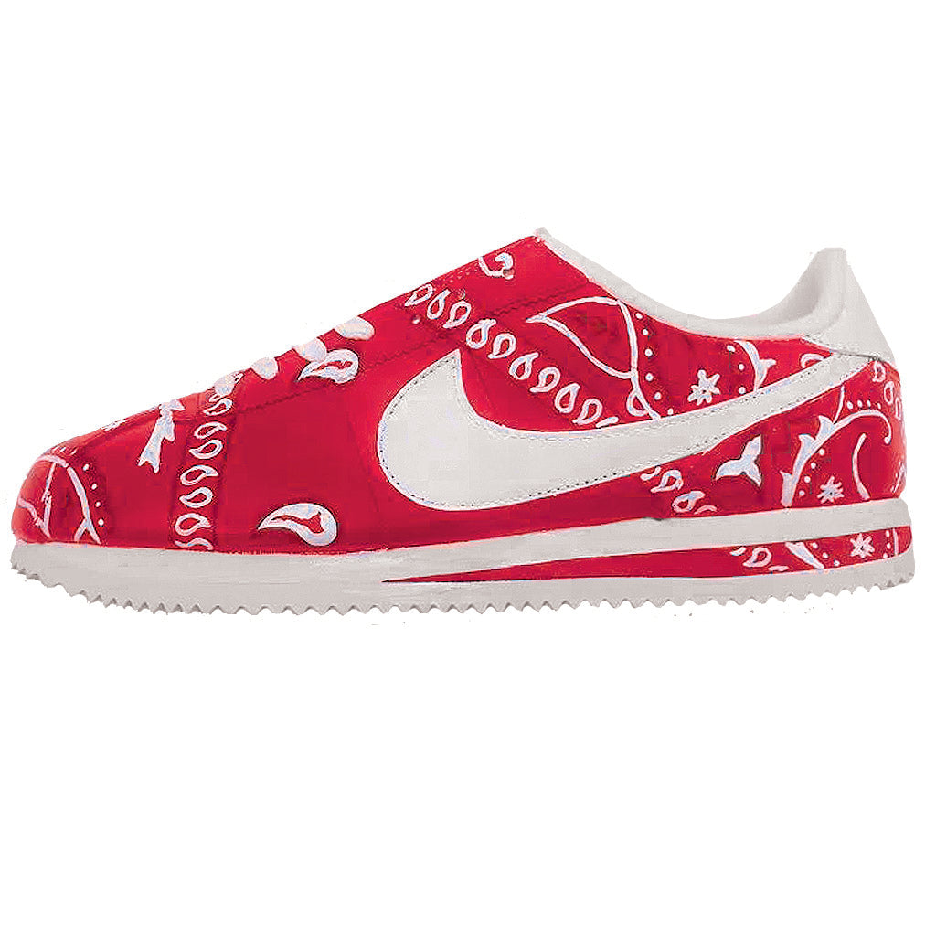 Red Bandana Nike Cortez
