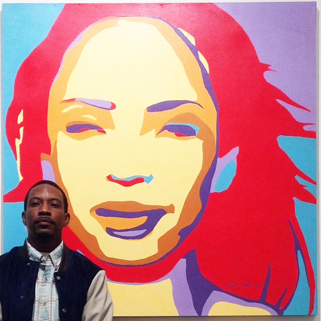 Custom Sade "Sweetest Taboo" Painting