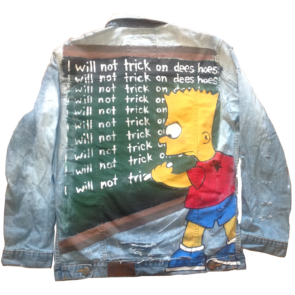 Custom "No Trickin" Jean Jacket