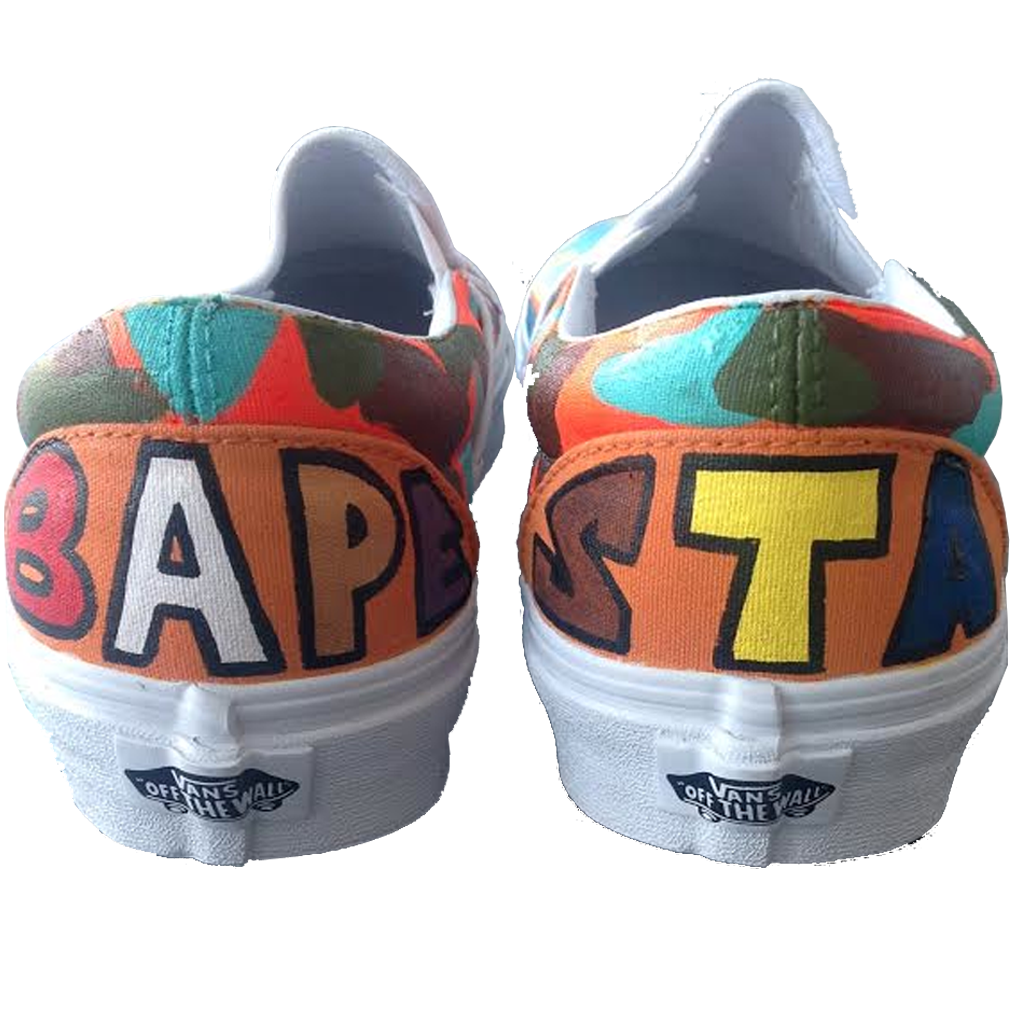 Bape World Custom Vans - BYN Customs - 3
