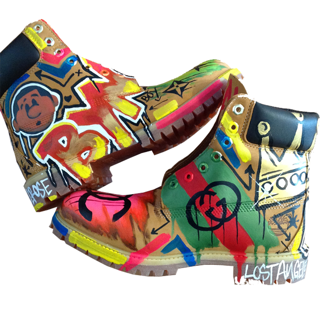 Custom Graf Fashion Timberlands - BYN Customs - 3