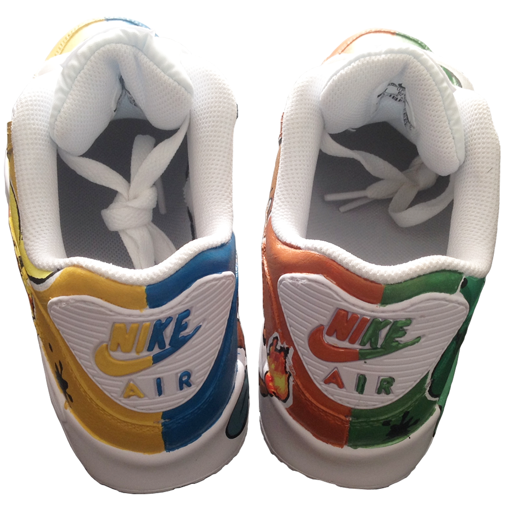 Custom Pokemon Go Nike Airmax 90's - BYN Customs - 4