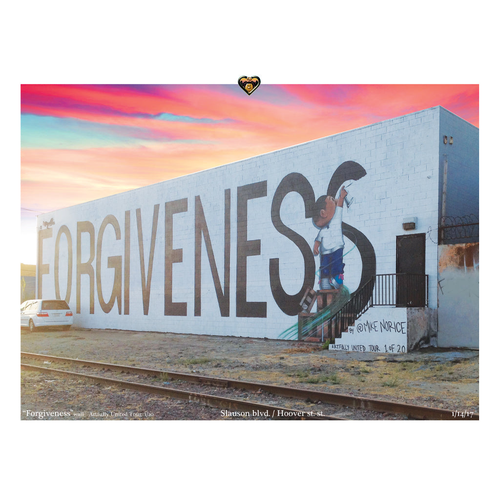 Artfully United's "Forgiveness" wall print