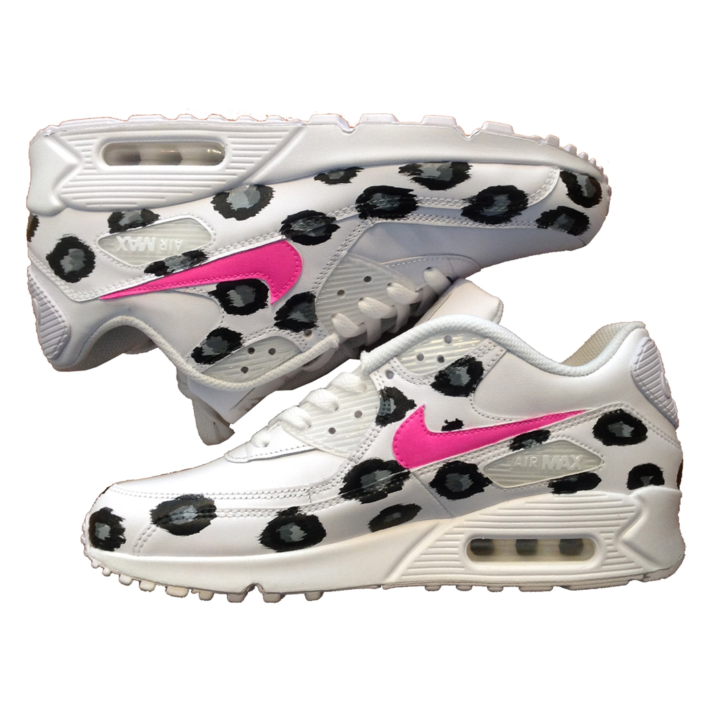 Custom Cheetah Nike Airmax 90's - BYN Customs