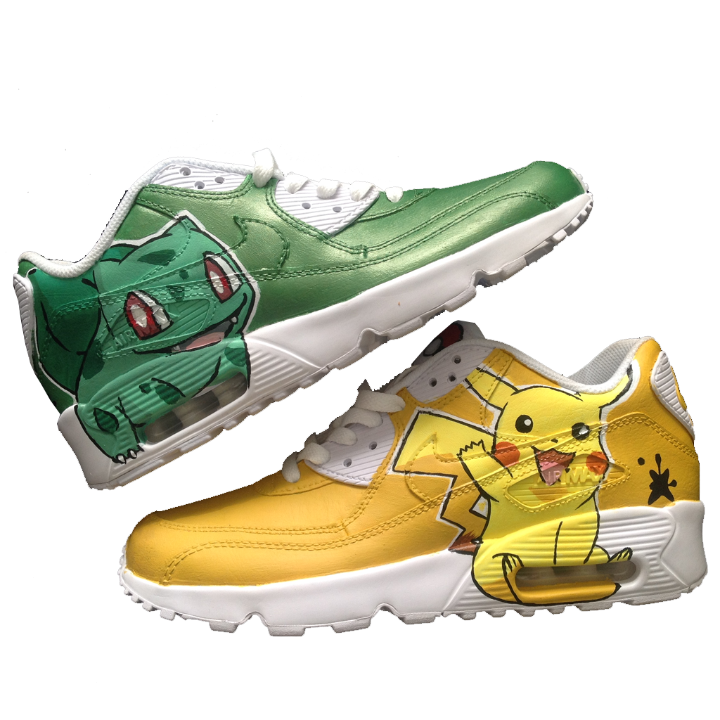 Custom Pokemon Go Nike Airmax 90's – Mike Norice Art